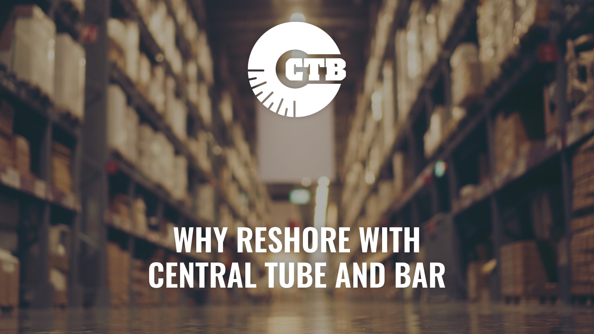 Reshoring With Central Tube And Bar